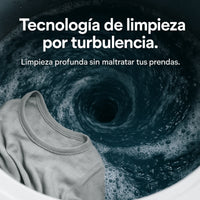 Tecnología de limpieza por turbulencia: lavado profundo sin dañar tus prendas
